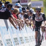 Marc Hirschi (ici sous les couleurs d'UAE) sera un véritable leader chez Tudor. KEYSTONE/GIAN EHRENZELLER